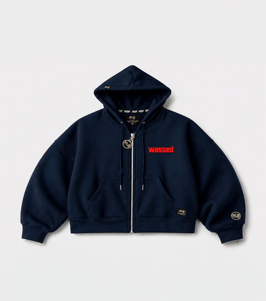 MDF® BOXY Zipper WASTED