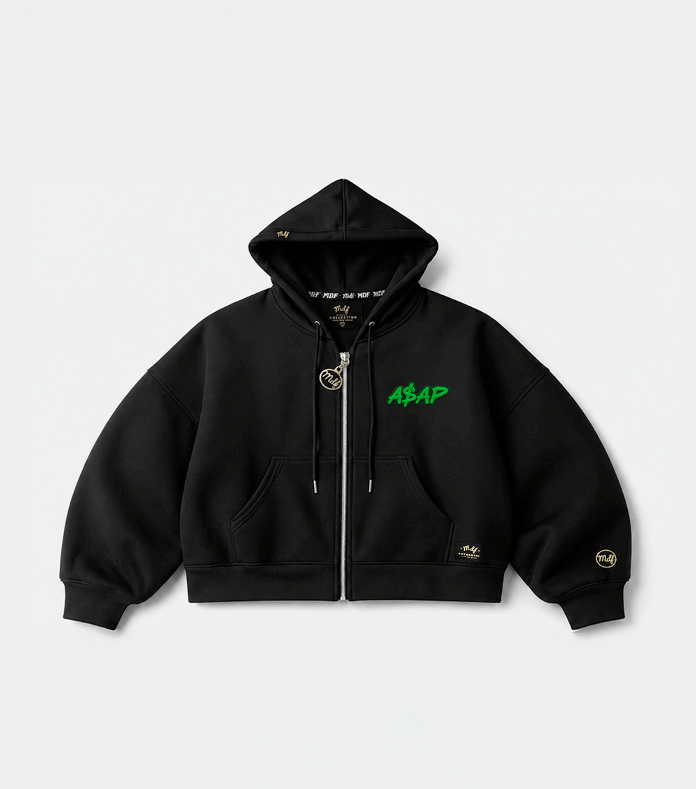 MDF® BOXY Zipper A$AP