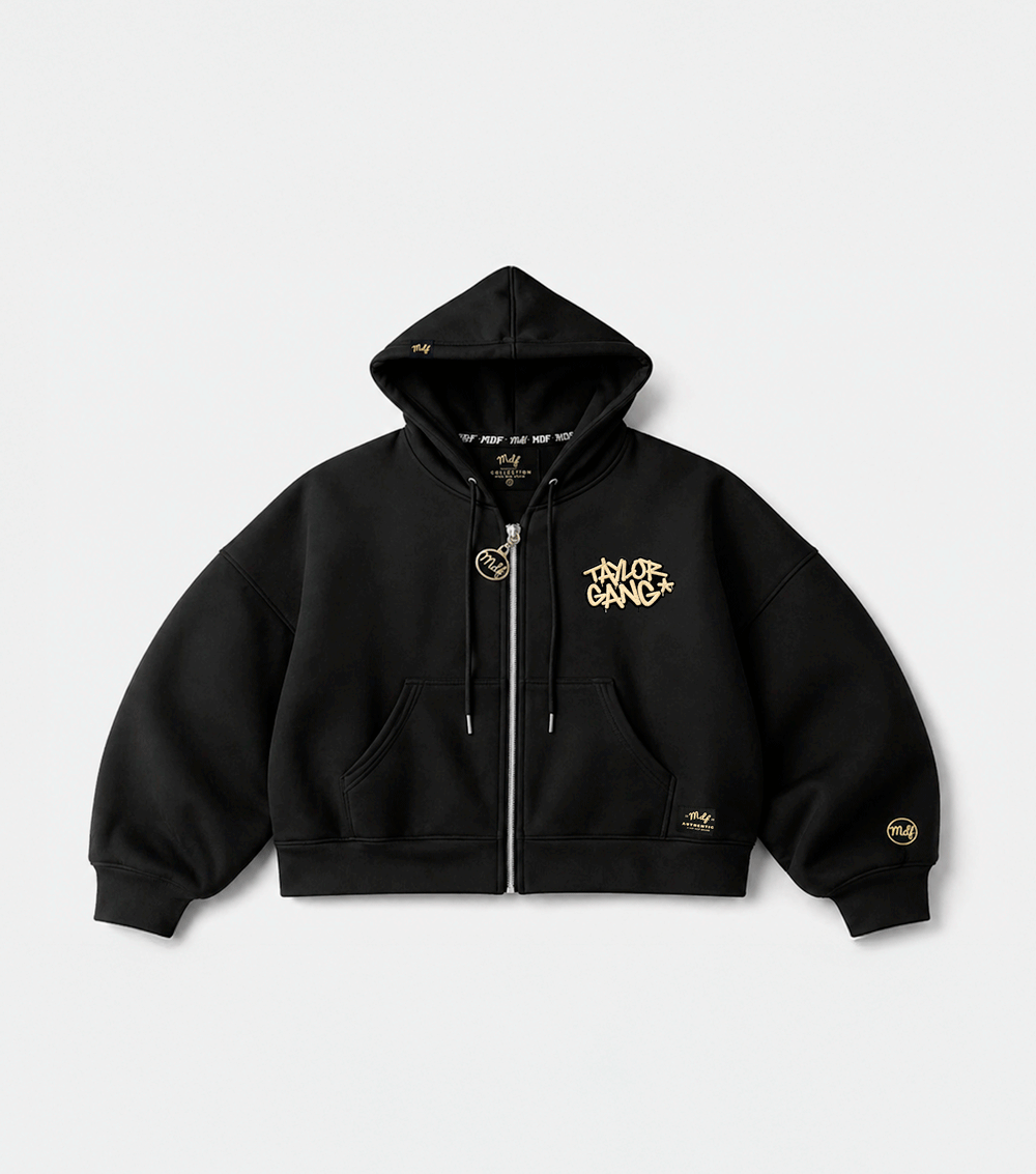 MDF® BOXY Zipper TAYLOR GANG